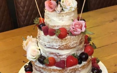 Naked Bunting Cake