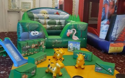 Mighty Jungle Air Juggler & Soft Play 