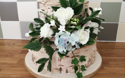 Woodland Wedding Cake