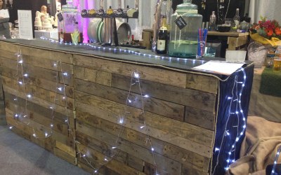 Rustic mobile bar