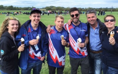 Top Gun Pilots at the 3D Flying Championships with Treats UK