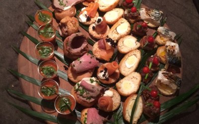 Canapé selection 