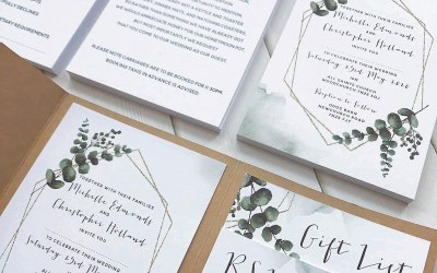 Bespoke Pocket Fold Invitations