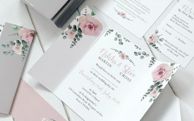 Bespoke Gatefold Wedding Invitations