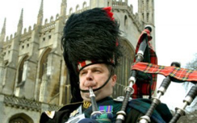 Cambridge Bagpiper  1