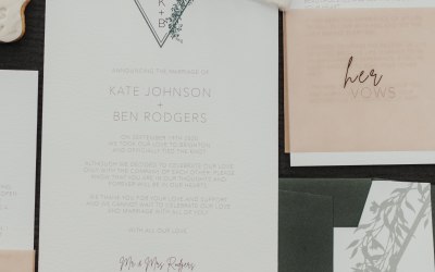 Bespoke elopement design