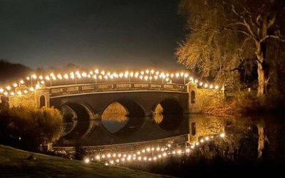 Winter Light Trail - Compton Verney 