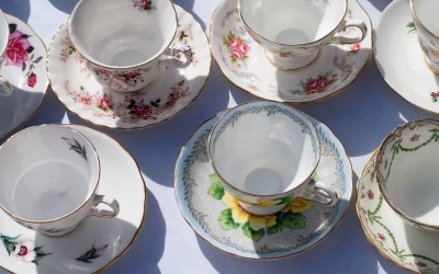 Mix and match teacups