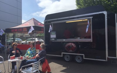 Trailer at Porsche Cambridge