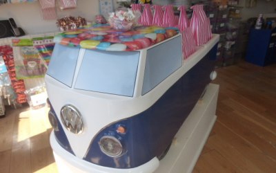 VW Van sweetie cart