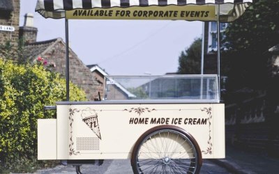 Ice cream cart