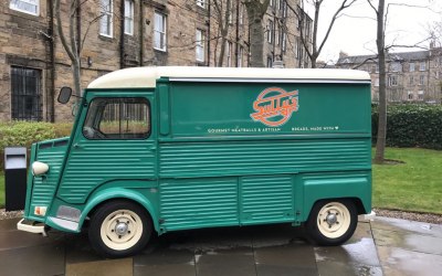 Sully's vintage Citroen 1972 van