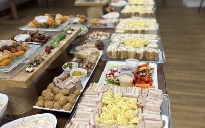 Party catering buffet