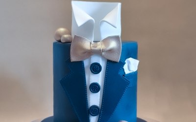 The tux cake