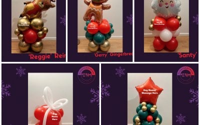 Christmas Balloon Stacks