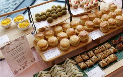 Asian-inspired afternoon tea event 