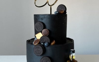 2 tier cake 