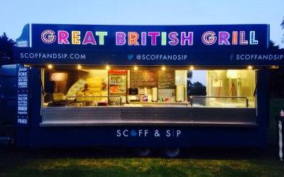 Burger van hire in Kent, London, Surrey, Sussex, Essex, Berkshire and Hampshire