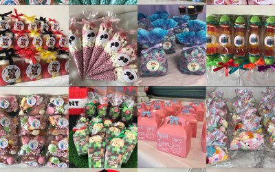 Personalised themed sweet favours, party boxes and lots more 