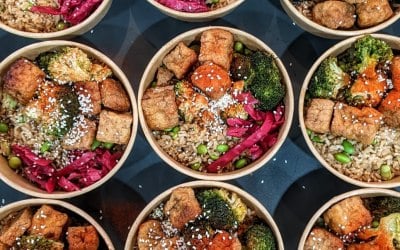 Tofu Poke Bowls