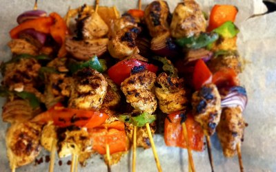 Chicken kebabs