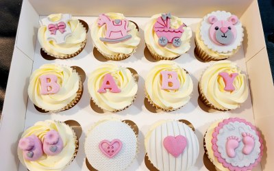 Baby Shower Cupcakes