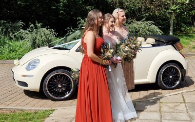 Beetle wedding car