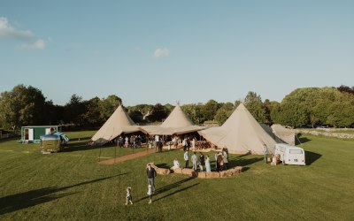 3 Giant Hat Tipi Derbyshire