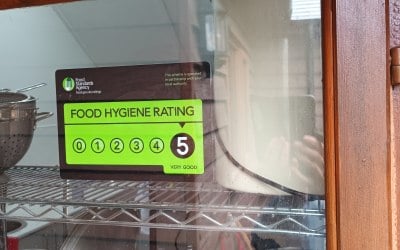 5 Star Food Hygiene Rating