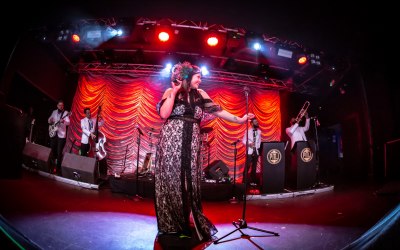 Performing with Postmodern Jukebox at Rock City, Nottingham