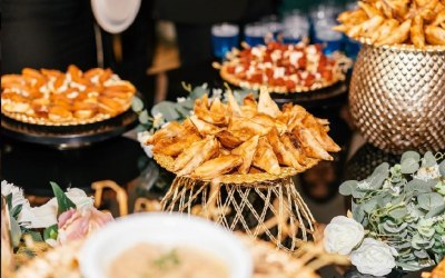 Wedding canapés 