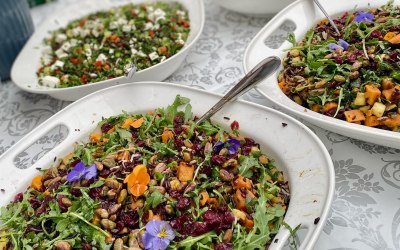 Buffet food - nutritious salads