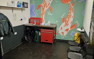 medical room revamp