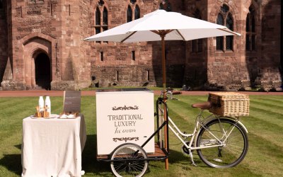 Peckforton Castle, Cheshire. Set up for a wedding