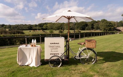 Tower Hill Barns, Llangollen. Set up for a wedding 