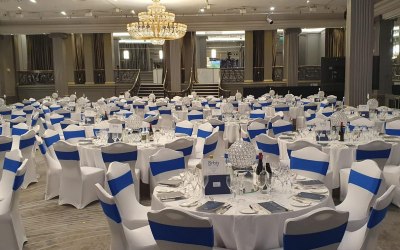 Our lycra chair covers for hire offer a versatile canvas for transforming any venue, adding elegance, and sophistication to every seat.