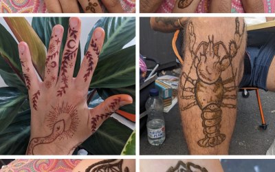 Henna body art