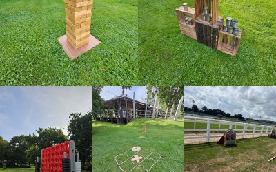 A selection of our garden games