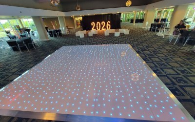 White Starlite Dance floor