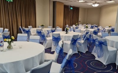 Chair Covers, Sashes and Tablecloths for Hire