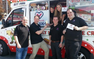 Corporate ice cream van hire 