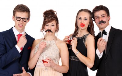 Fun Photo Studio at the Prom!