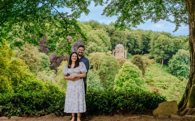 Engagement Photoshoot at Stourhead