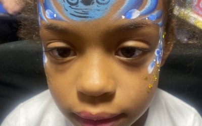 Stitch face painting 