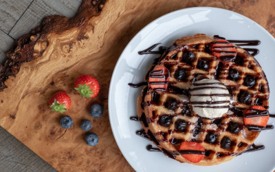 Waffle with Icecream