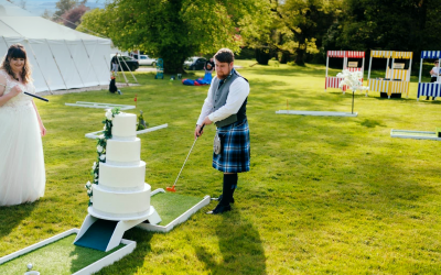 Ace Party Wedding Theme Crazy Golf