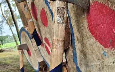 Axe Throwing range