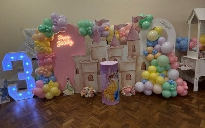 Princess backdrop