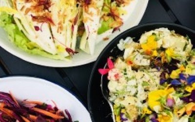 Beautiful BBQ salads