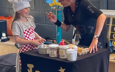 Making a Magic Birthday Cake